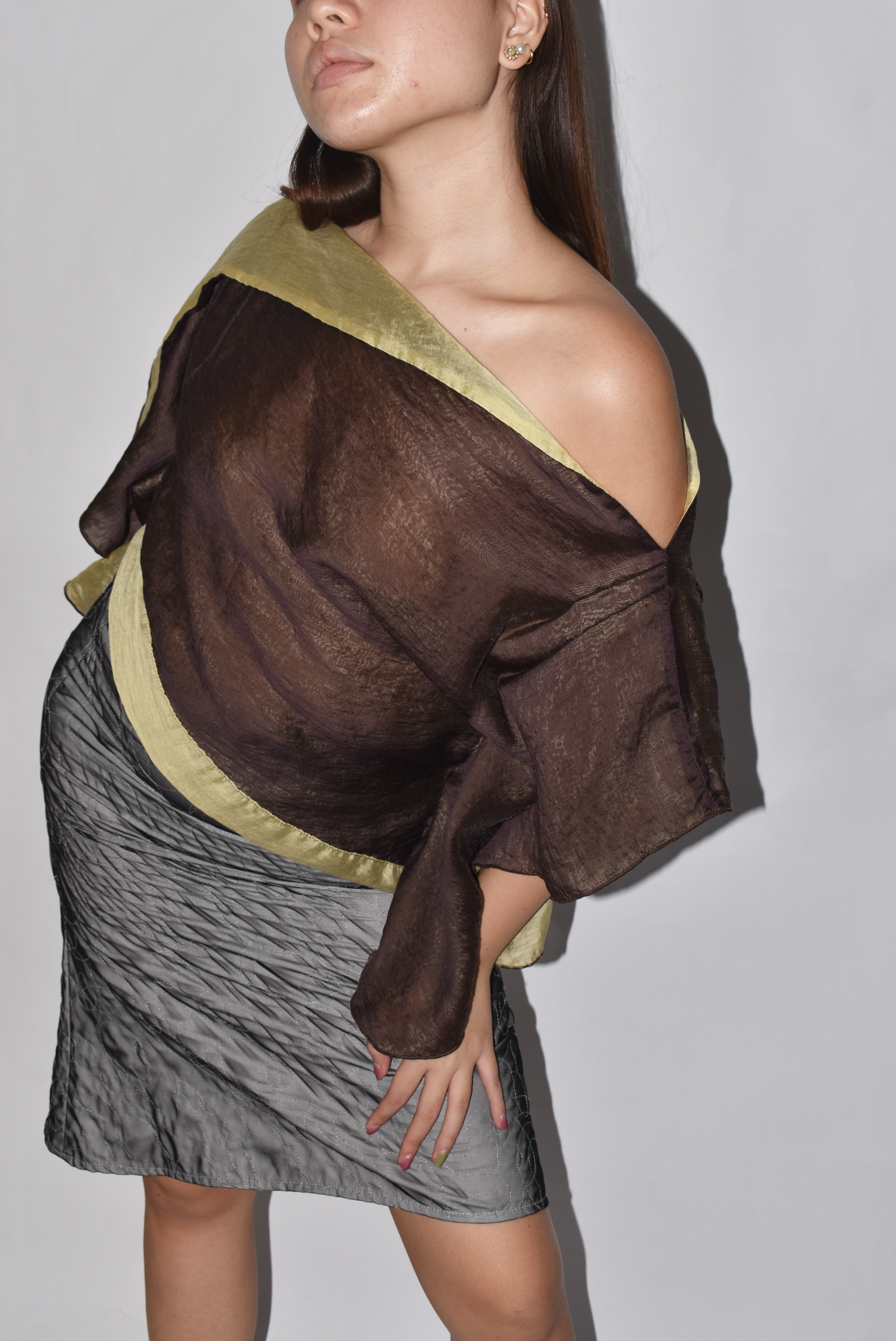 Petal Top - Two Tone
