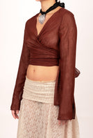 Echo Wrap Top